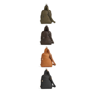 Talia (Double Compartment) Sling Bag Assortment Pack - Mixed