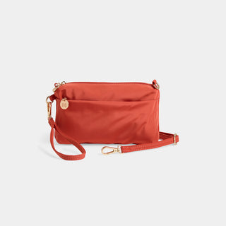 The Little Stash Bag + Crossbody - Pumpkin