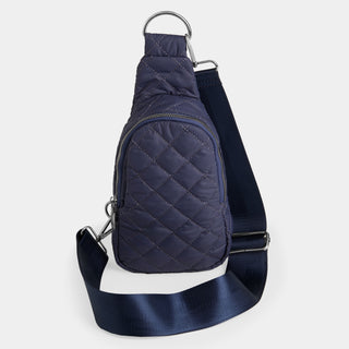Rhea Puffer - Periwinkle