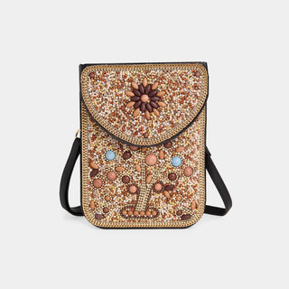 Artisan Beaded Crossbody - Desert Tree