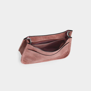 Alma Saddle Crossbody - Dusty Rose