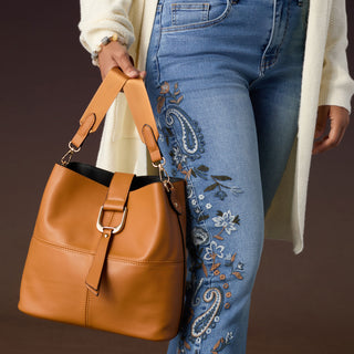 Cassia Shoulder Bag + Crossbody - Merlot