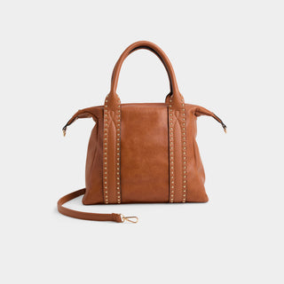 Gia Tote + Crossbody - Cognac