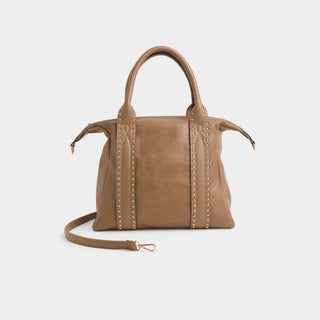 Gia Tote + Crossbody - Tan