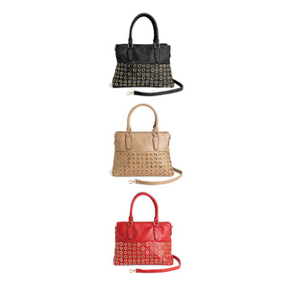 Amabel Double Compartment Grommet Tote Assortment Pack - Mixed