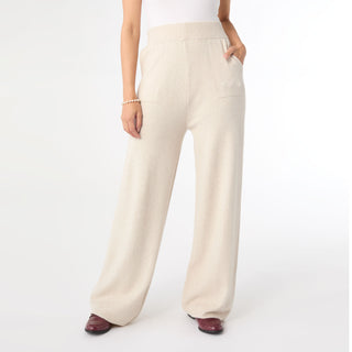 Heavenly-Luxe Wide Leg Bottoms - Oatmeal