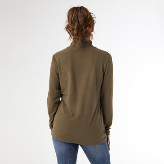 Reign Long Sleeve Turtleneck - Olive