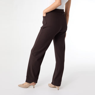 Georgie Wide Leg Bottom - Chocolate