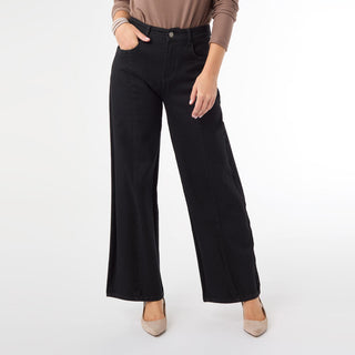 EverStretch Middle Seam Wide Leg - Black