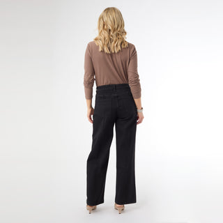 EverStretch Middle Seam Wide Leg - Black