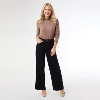 EverStretch Middle Seam Wide Leg - Black