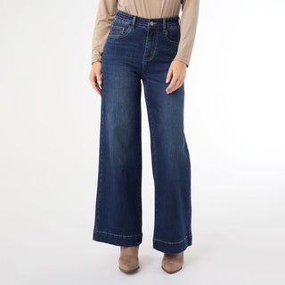EverStretch Wide Leg - Dark Denim
