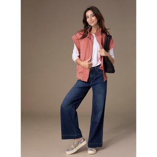 EverStretch Wide Leg - Dark Denim