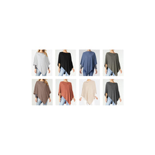 Lightweight Brushed Poncho Assortment Pack - Fall 2025