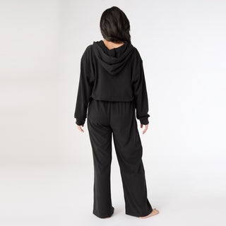 Snug Haven Jumpsuit - Black