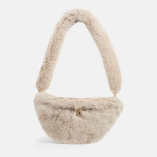 Arleigh Faux Fur Crossbody - Tan