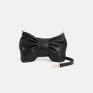 Clarissa Bow Crossbody - Black