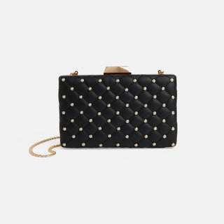Diana Pearl Clutch - Black