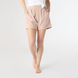 Weekend Brushed Pocket Shorts - Tan