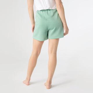 Cozymaxx Quilt Shorts - Spearmint