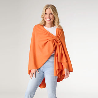 Lightweight Heavenly-Luxe Pull Thru Wrap - Zinnia