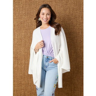 Lightweight Heavenly-Luxe Pull Thru Wrap - Zinnia