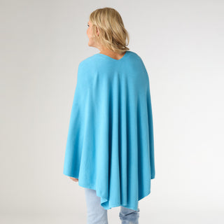 Lightweight Heavenly-Luxe Pull Thru Wrap - Capri Blue