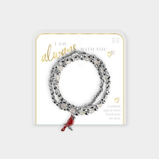 I am Always With You Charm Bracelet - Silver
