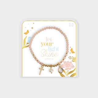 Let your Light Shine Bracelet - Pink