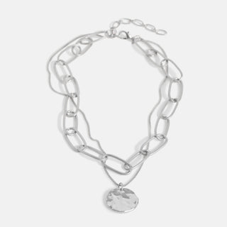 Lennon Necklace - Matte Silver