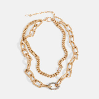 Zara Necklace - Matte Gold