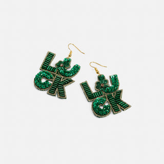 Luck Earrings - Green