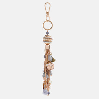 Blue Skies Bag Charm + Key Fob