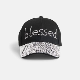 Blessed Bling Hat - Black