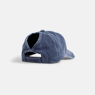 Star Ponytail Hat - Navy