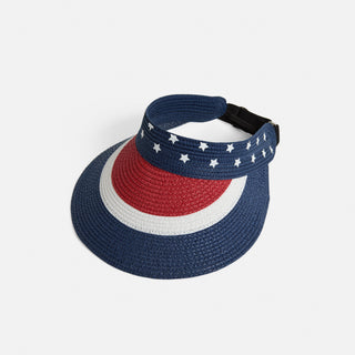 Star Spangled Visor - Red/White/Blue
