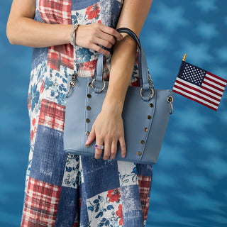 Evelyn Studded Tote