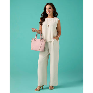 Evelyn Studded Tote