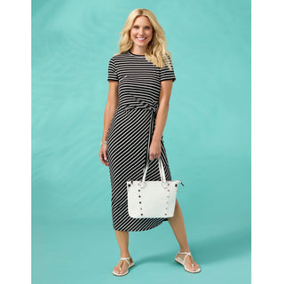 Evelyn Studded Tote