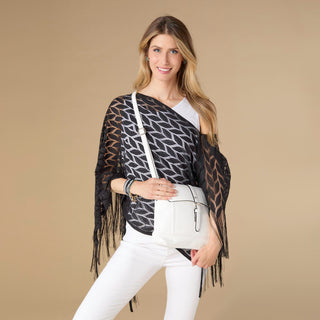Adriana Crossbody - Light Grey
