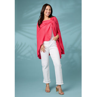 Mary Straight Ankle with Double Fringe Pant - Crisp White