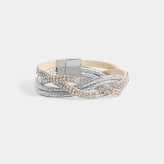 Wilma Magnetic Bracelet - Silver
