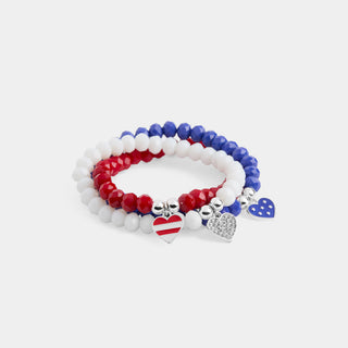 My Country Bracelet - Red/White/Blue