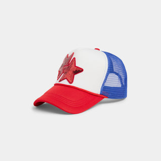 Oh My Stars Hat - Red/White/Blue