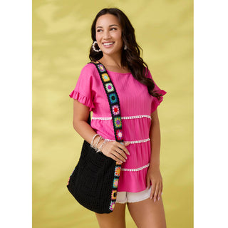 Lillian Crochet Tote