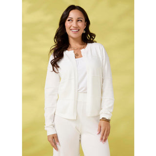 Lightweight Heavenly-Luxe Short Open Cardigan