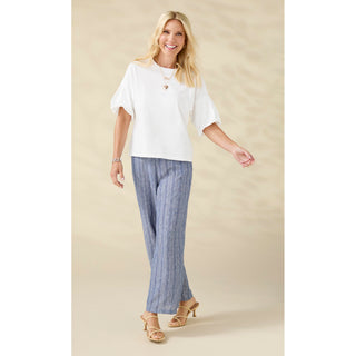 Camille Top with Pearl Puff Sleeve