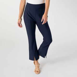 Georgie Front Seam Capri - Navy