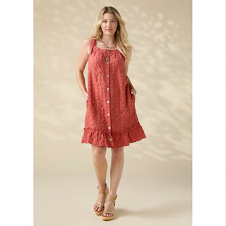 Gemma Seersucker Dress with Pockets