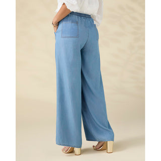Khloe Chambray Pant with Pockets